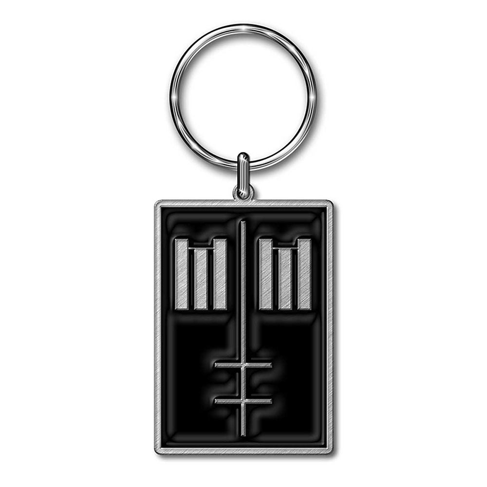 Marilyn Manson Logo Metal Key Chain