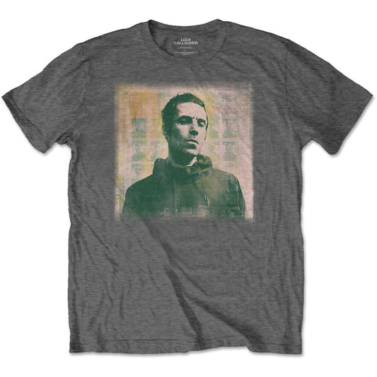 Liam Gallagher Monochrome T-shirt Front