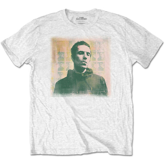 Liam Gallagher Monochrome T-shirt Front