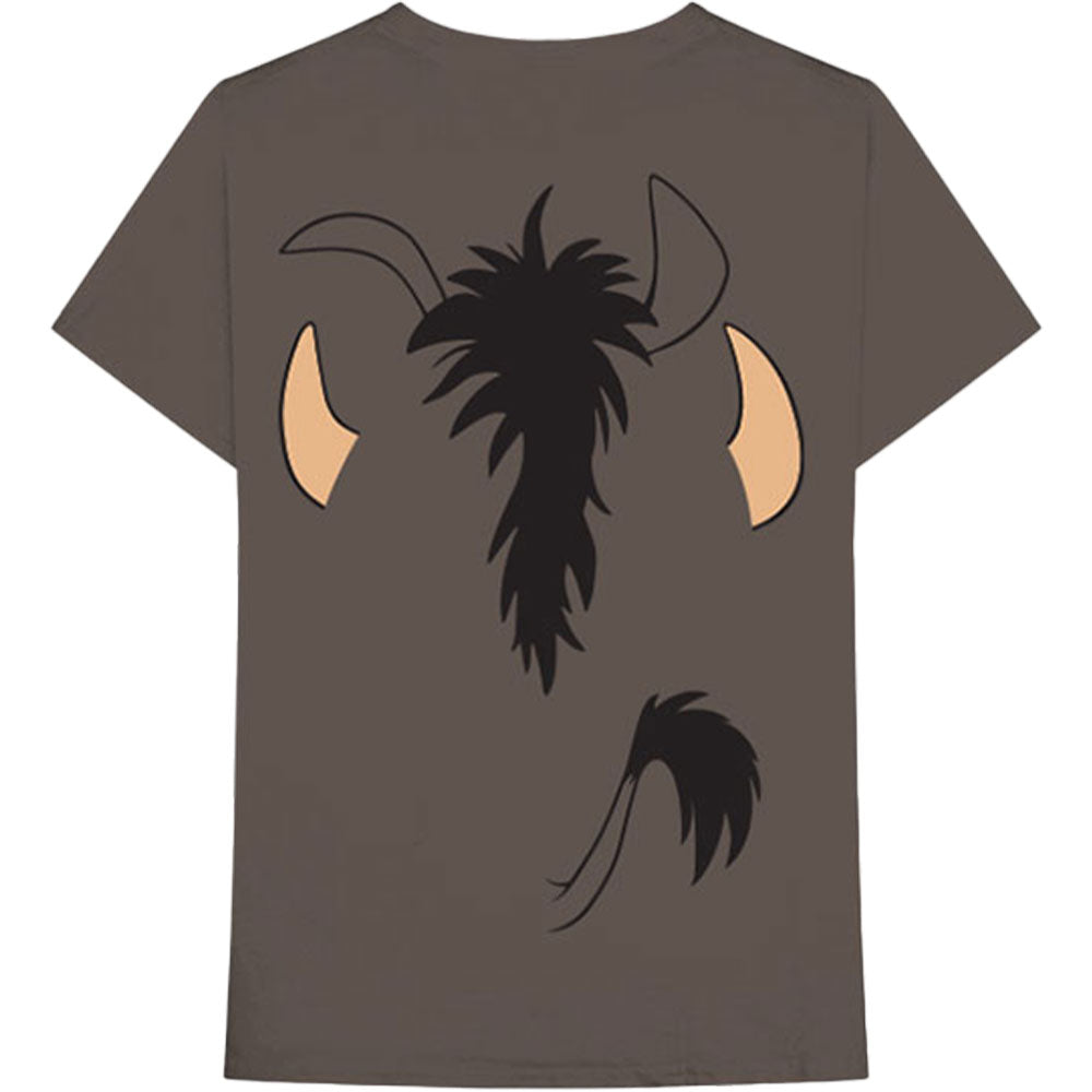 Disney Lion King Pumbaa T-shirt Back