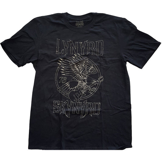 Lynyrd Skynyrd '73 Eagle Guitar T-shirt Front