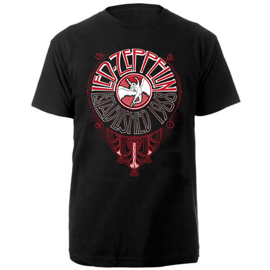 Led Zeppelin Deco Circle T-shirt Front