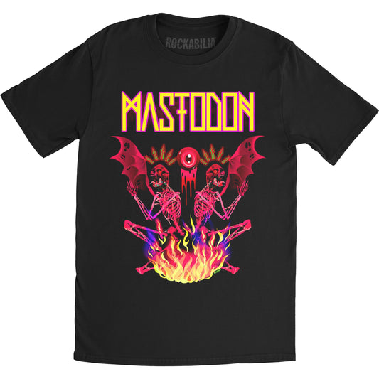 Mastodon Double Brimstone Neon T-shirt Front
