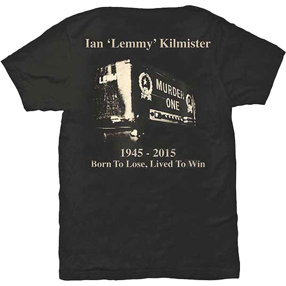 Motorhead Lived To Win T-shirt Back
