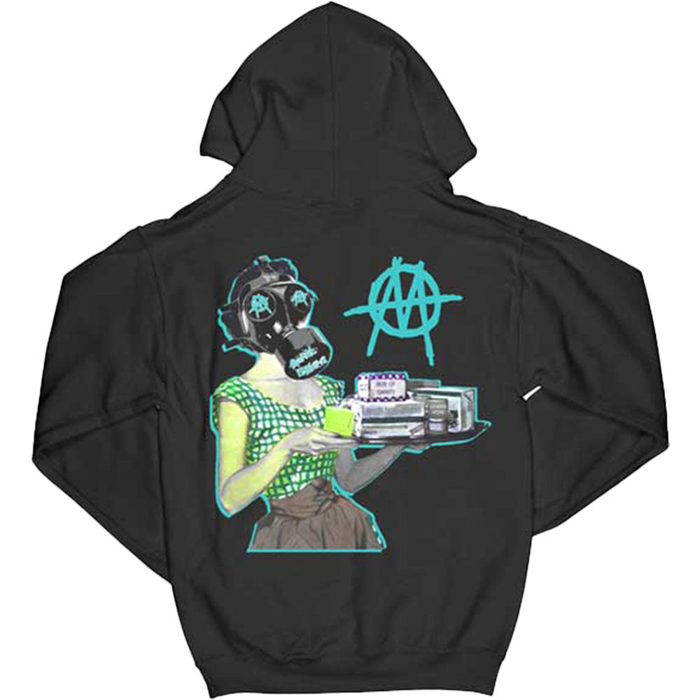 Ministry Moral Hygiene Gasmask Hooded Sweatshirt Back