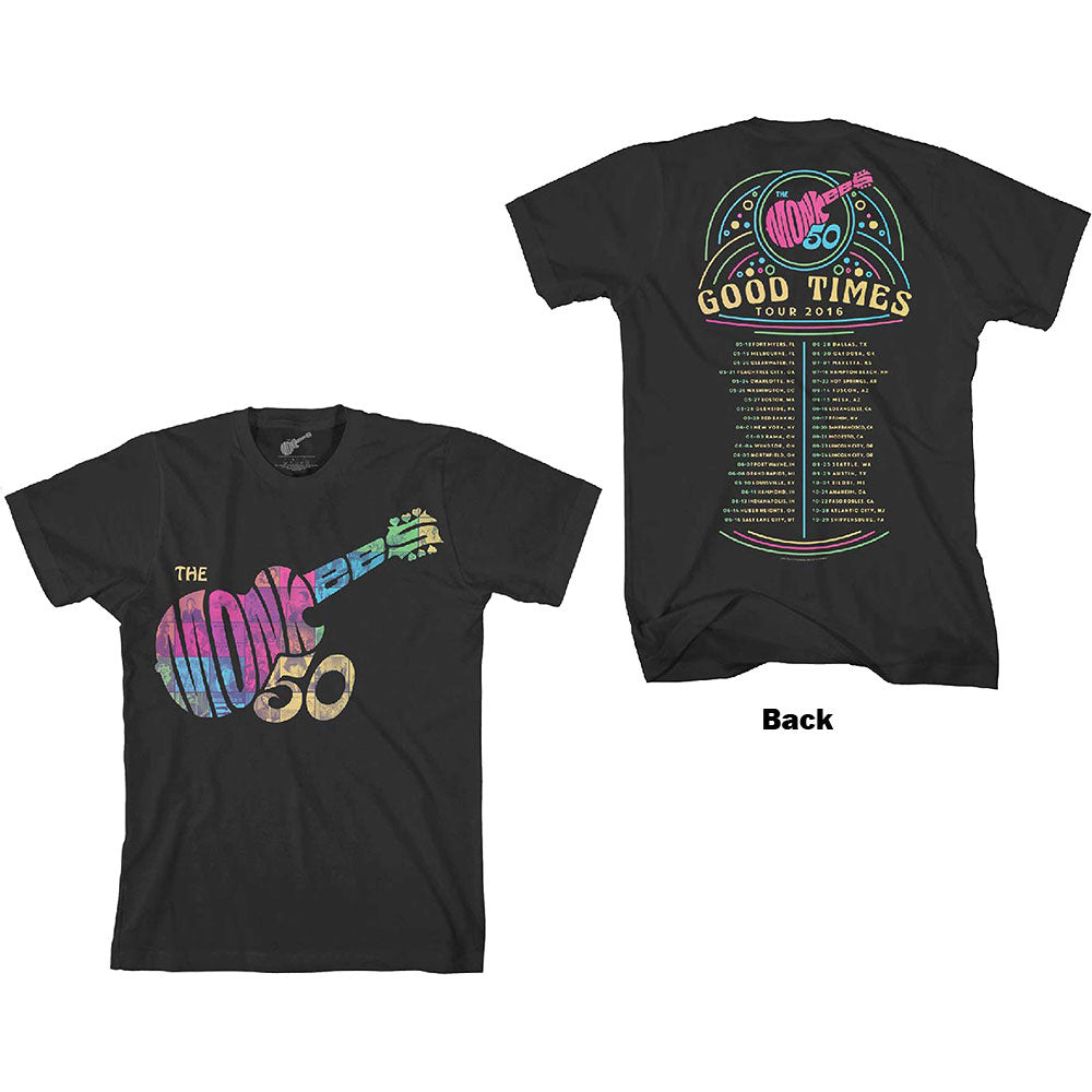 Monkees Guitar Discography T-shirt Front