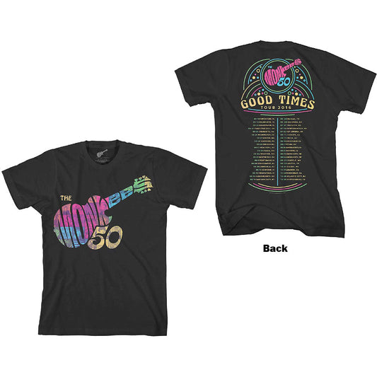 Monkees Guitar Discography T-shirt Front