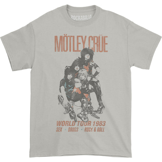 Motley Crue World Tour Vintage T-shirt Front