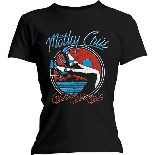 Motley Crue Heels V.3. Junior Top Front