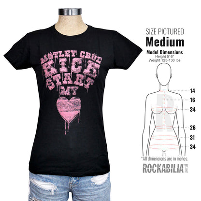Motley Crue Kick Start My Heart Junior Top Alt 3