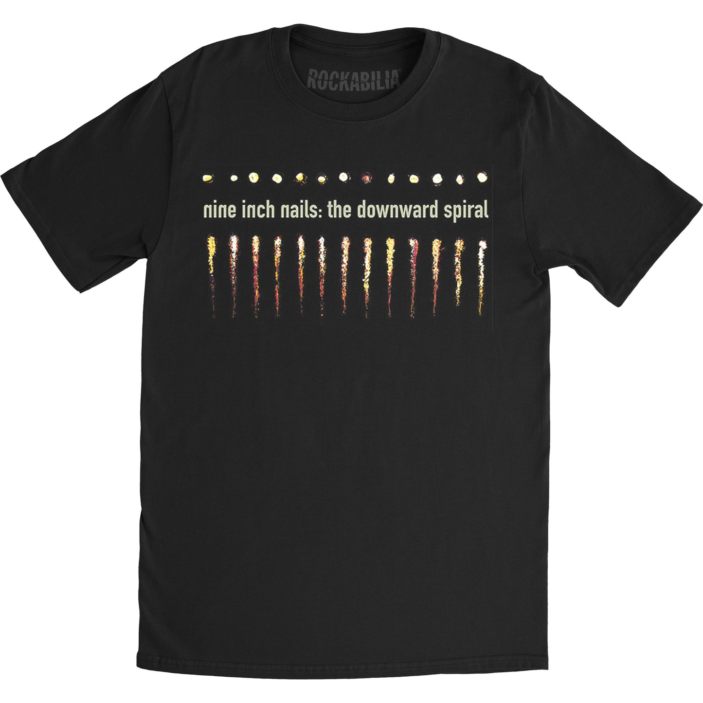 Nine Inch Nails Downward Spiral T-shirt Front