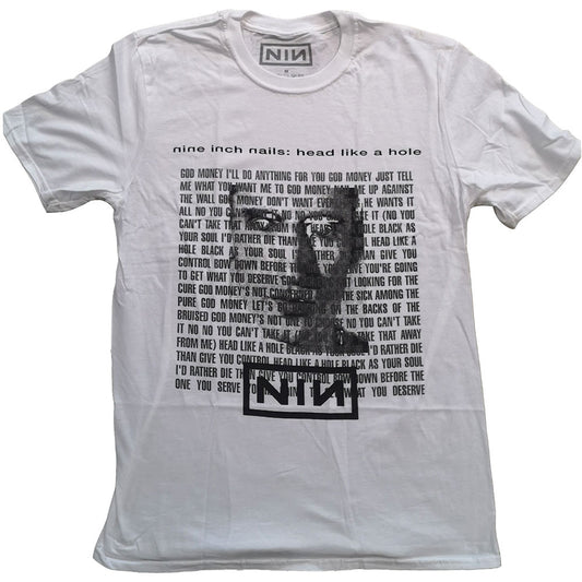 Nine Inch Nails Head Like A Hole T-shirt Front