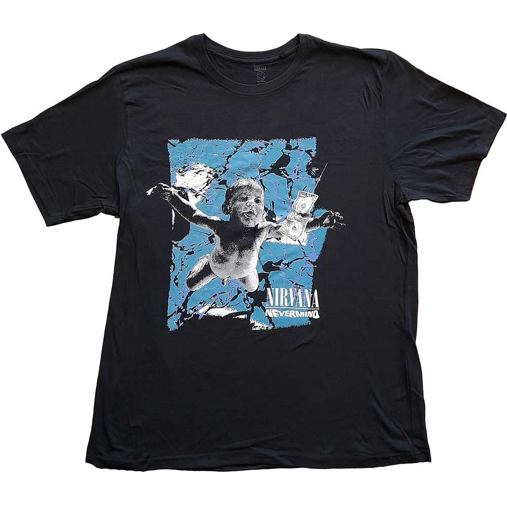 Nirvana Nevermind Cracked T-shirt Front