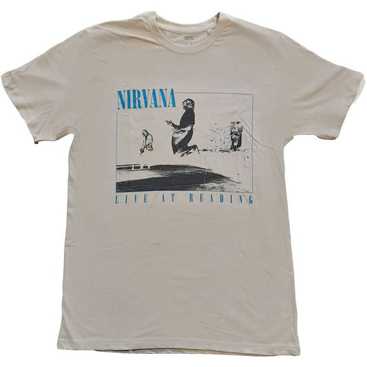 Nirvana Live At Reading T-shirt Front