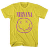 Purple Smile Face Logo T-shirt