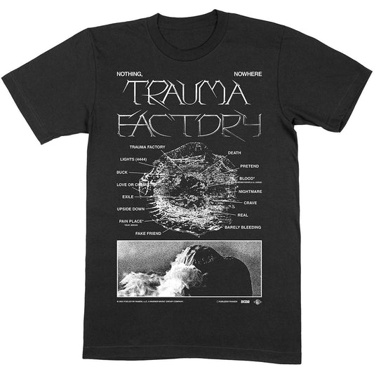 nothing,nowhere. Trauma Factor V.2 T-shirt Front