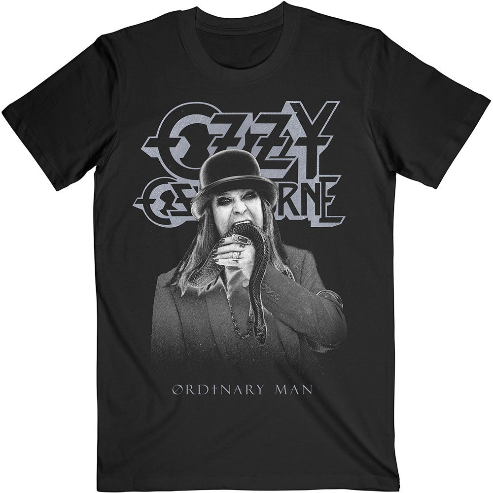 Ozzy Osbourne Ordinary Man Snake Rayograph T-shirt Front