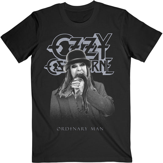 Ozzy Osbourne Ordinary Man Snake Rayograph T-shirt Front