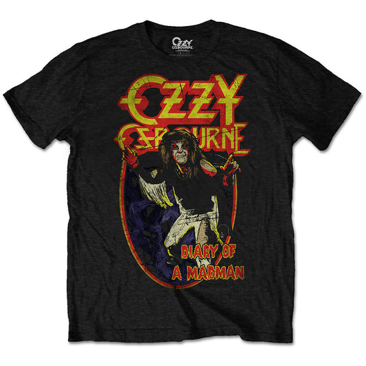 Ozzy Osbourne Diary Of A Mad Man T-shirt Front