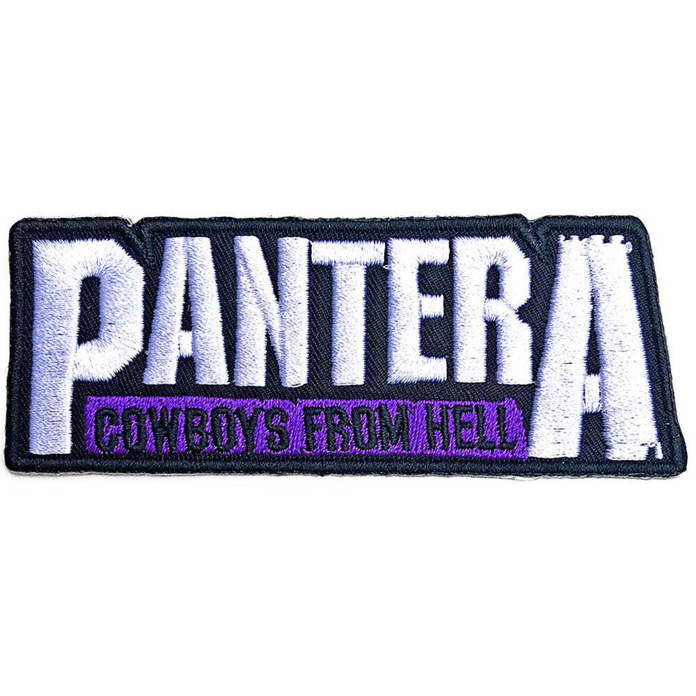 Pantera Cowboys From Hell Woven Patch Front