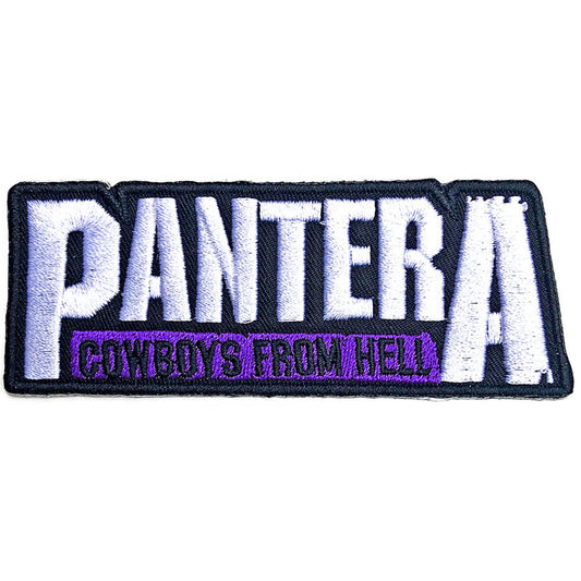 Pantera Cowboys From Hell Woven Patch Front
