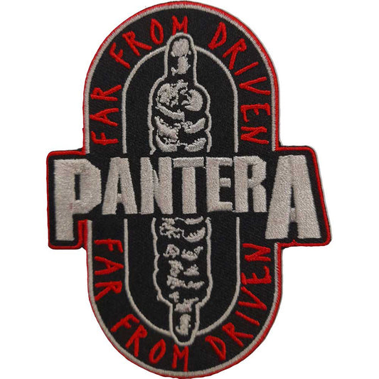 Pantera Far From Woven Patch Front