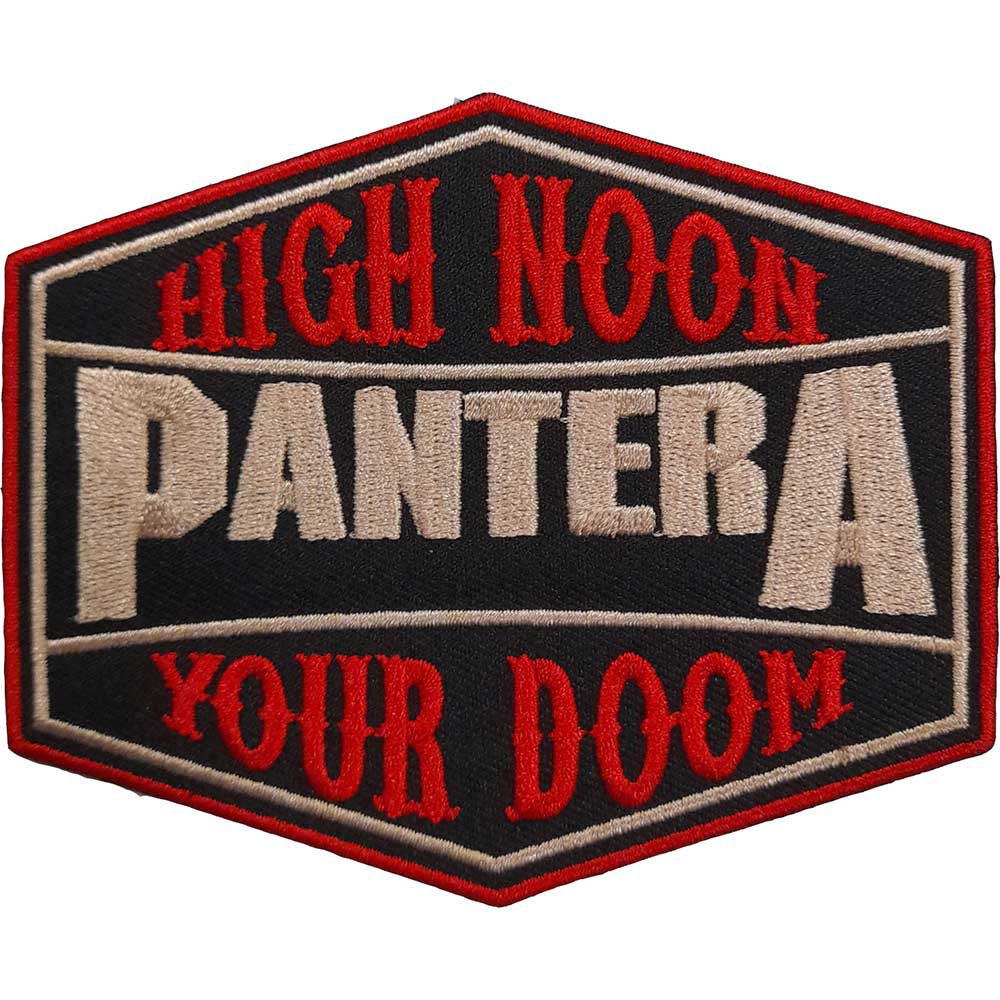 Pantera High Noon Woven Patch Front