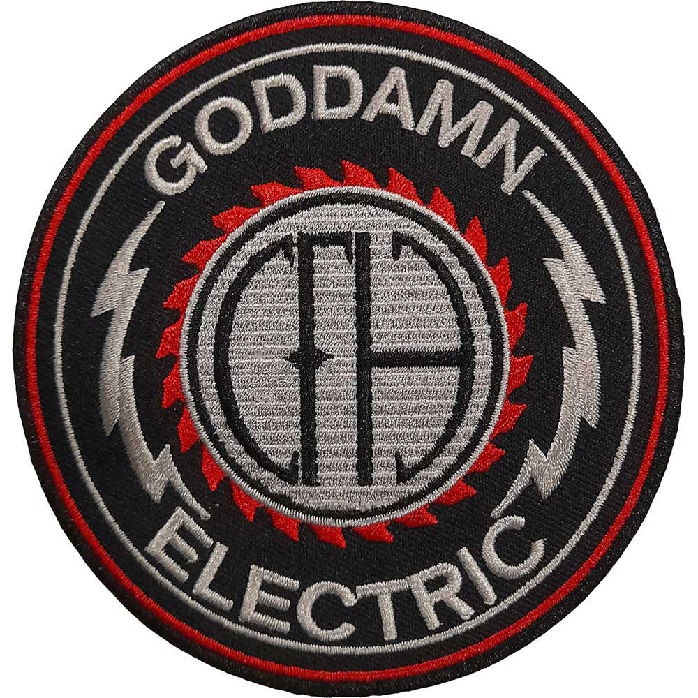 Pantera Electric Woven Patch Front