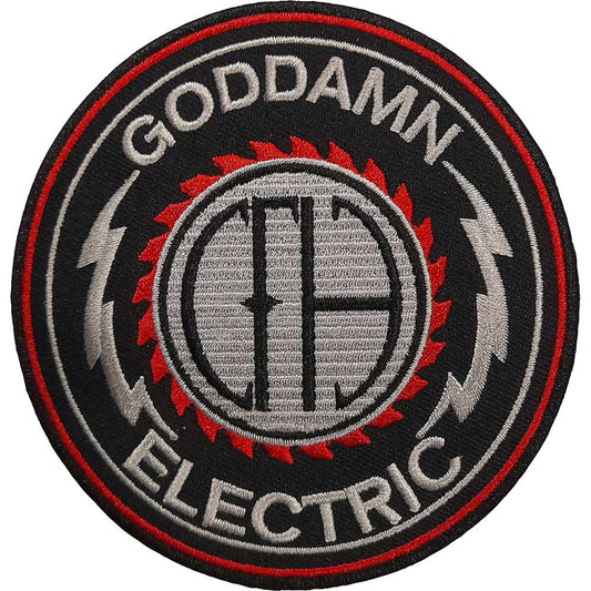 Pantera Electric Woven Patch Front