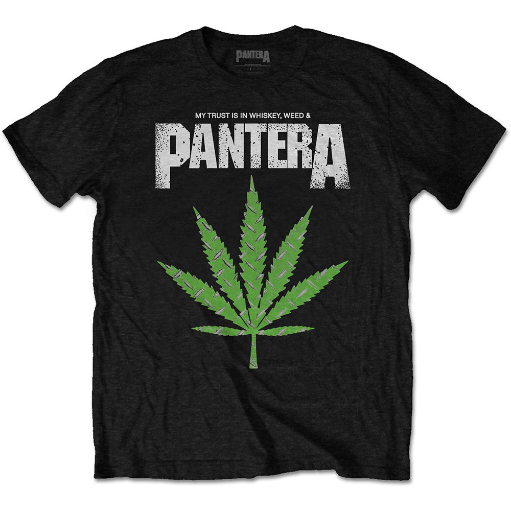 Pantera Whiskey 'n Weed T-shirt Front
