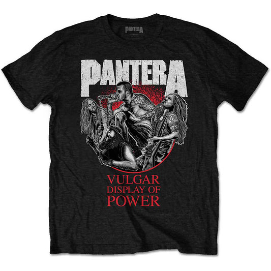 Pantera Vulgar Display Of Power 30th T-shirt Front