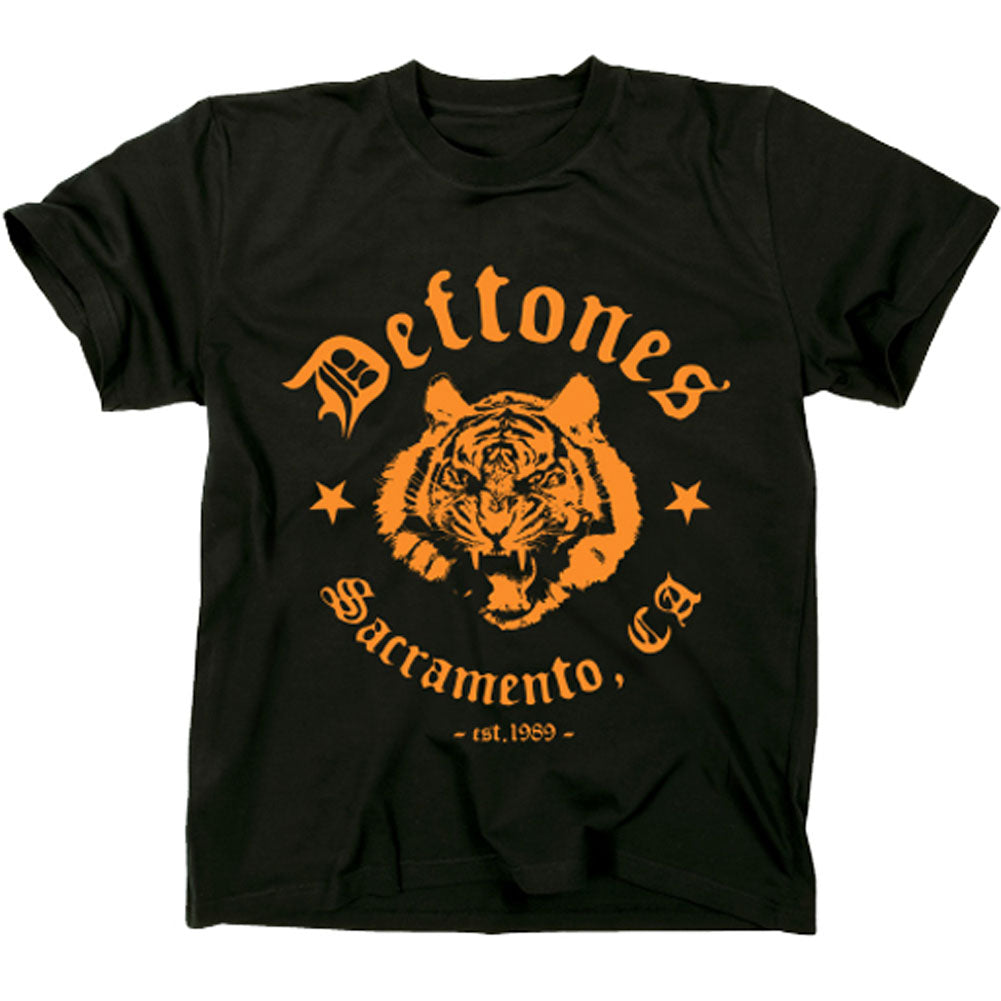 Deftones Tiger Slim Fit T-shirt Front
