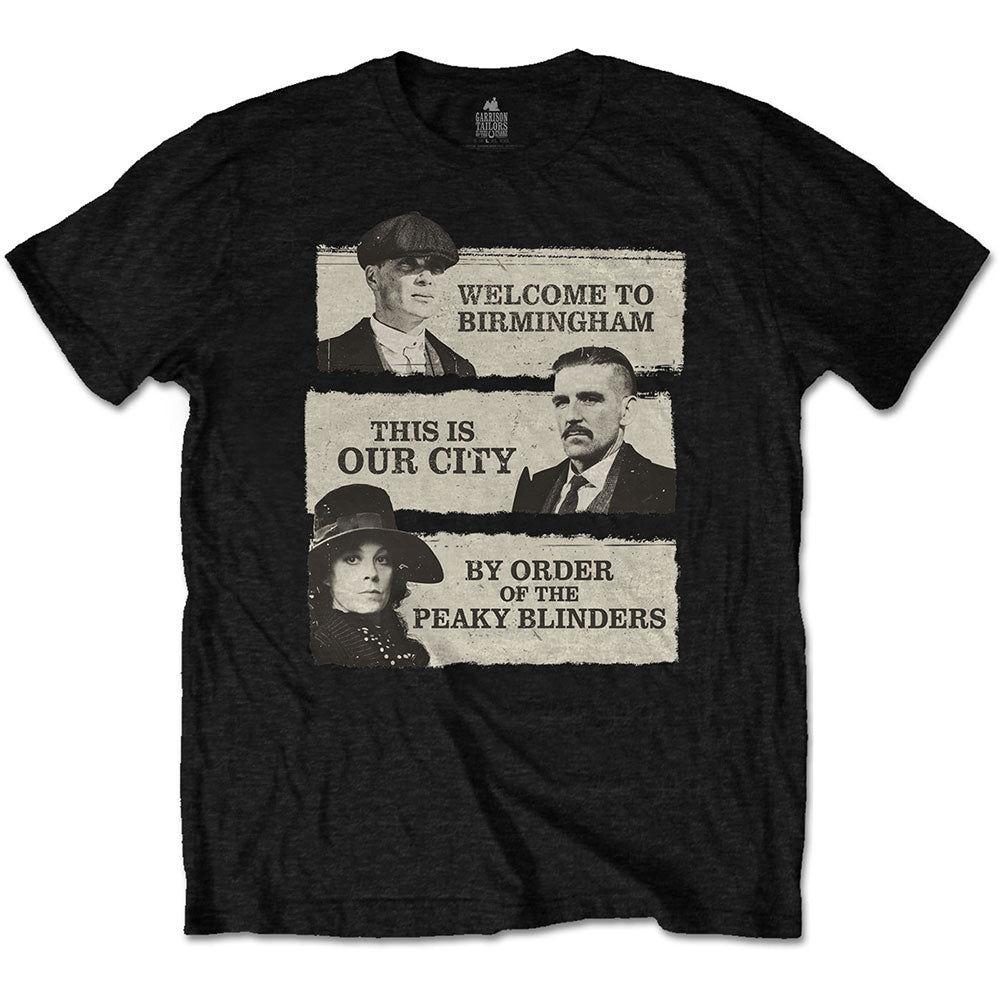 Peaky Blinders This Is Our City T-shirt Front