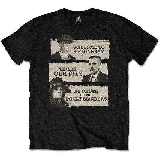 Peaky Blinders This Is Our City T-shirt Front