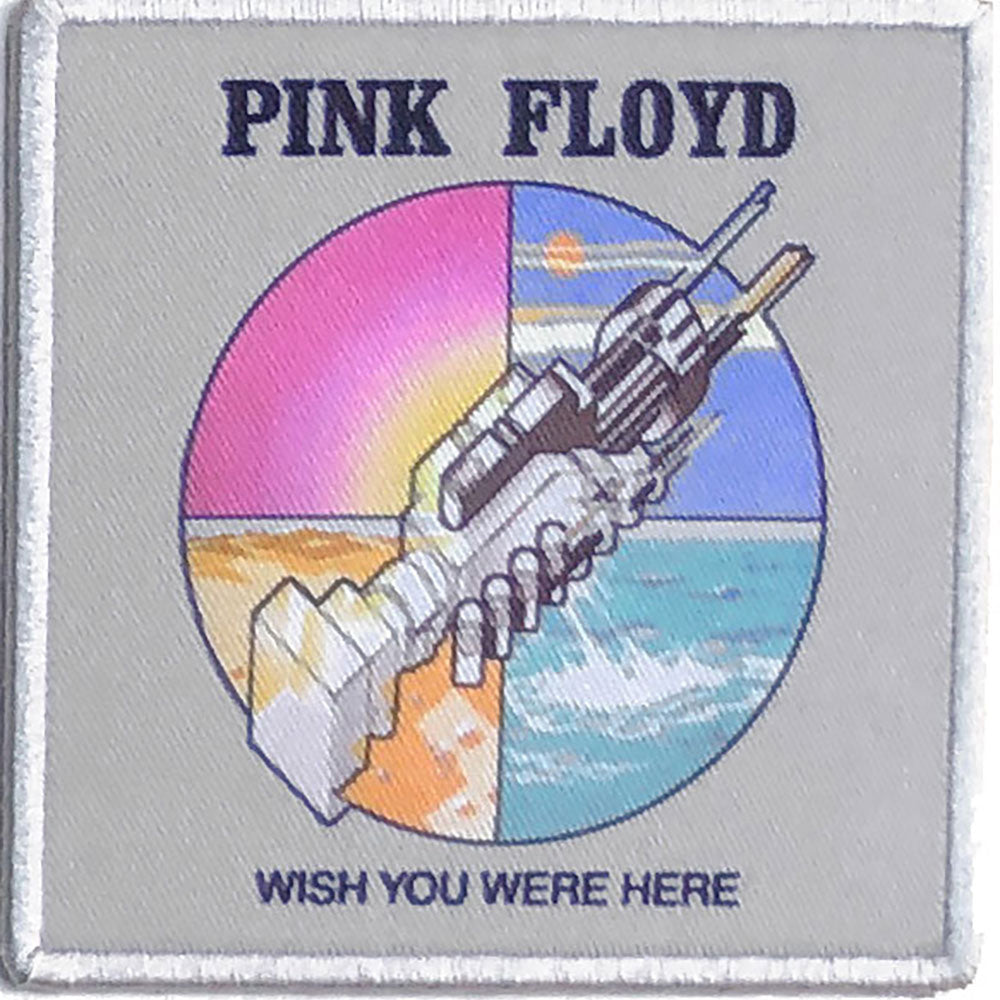 Pink Floyd Wish You Were Here Original Woven Patch Front