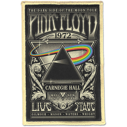 Pink Floyd Carnegie Hall Woven Patch Front