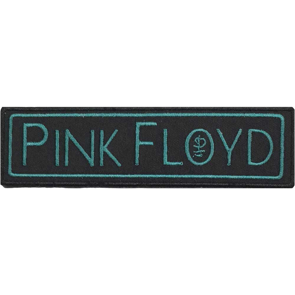 Pink Floyd Division Bell Text Logo Woven Patch Front
