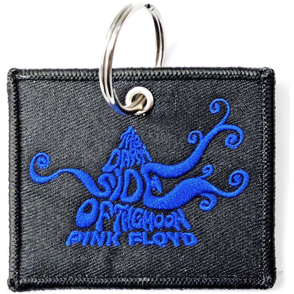 Pink Floyd Dark Side Of The Moon Swirl Embroidered Key Chain