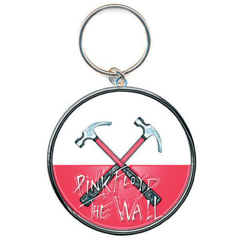 Pink Floyd The Wall Hammers Logo Metal Key Chain