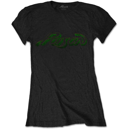 Poison Vintage Logo Junior Top Front