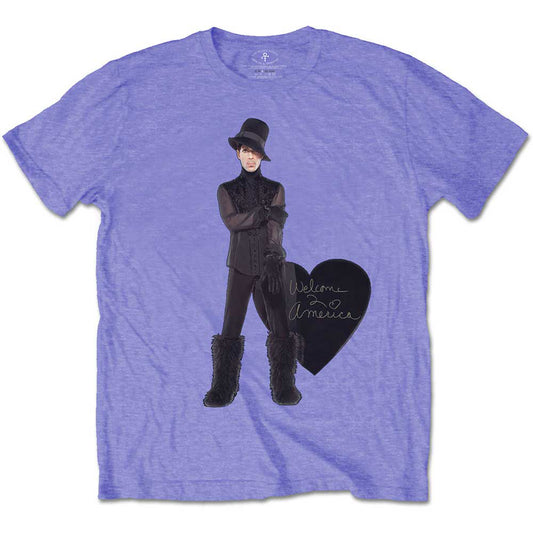 Prince Heart Purple T-shirt Front