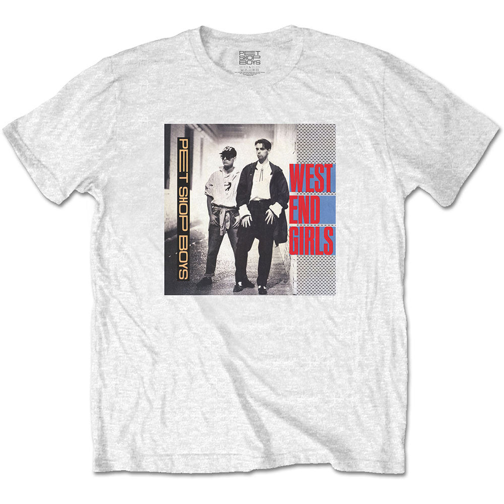 Pet Shop Boys West End Girls T-shirt Front
