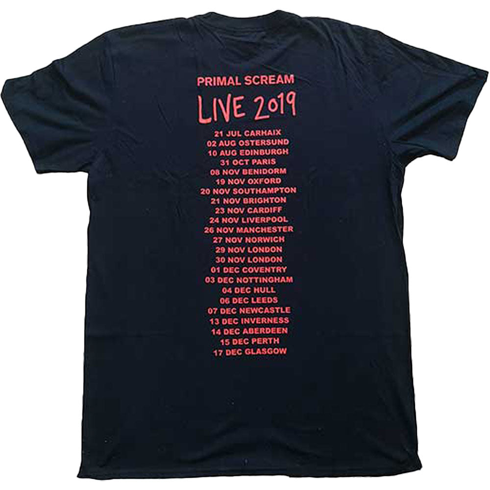 Primal Scream Maximum Rnr T-shirt Back
