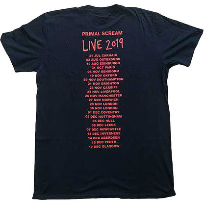 Primal Scream Maximum Rnr T-shirt Back