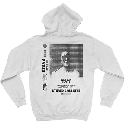 Pvris Use Me Copyright Hooded Sweatshirt Back