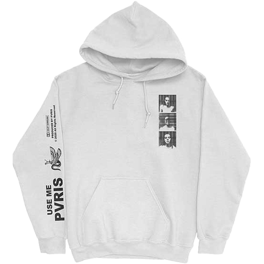 Pvris Use Me Copyright Hooded Sweatshirt Front