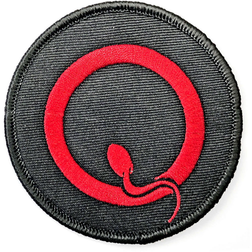 Queens Of The Stone Age Q Logo Woven Patch Front