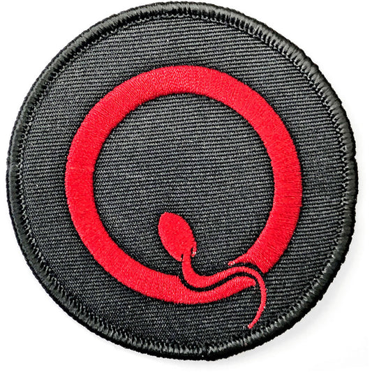 Queens Of The Stone Age Q Logo Woven Patch Front