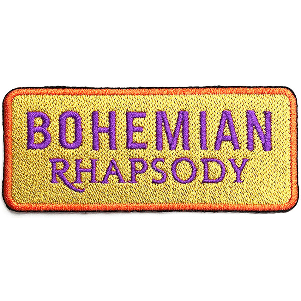 Queen Bohemian Rhapsody Woven Patch Front