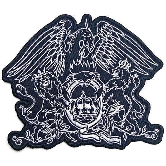 Queen Cut-out Crest Woven Patch Front